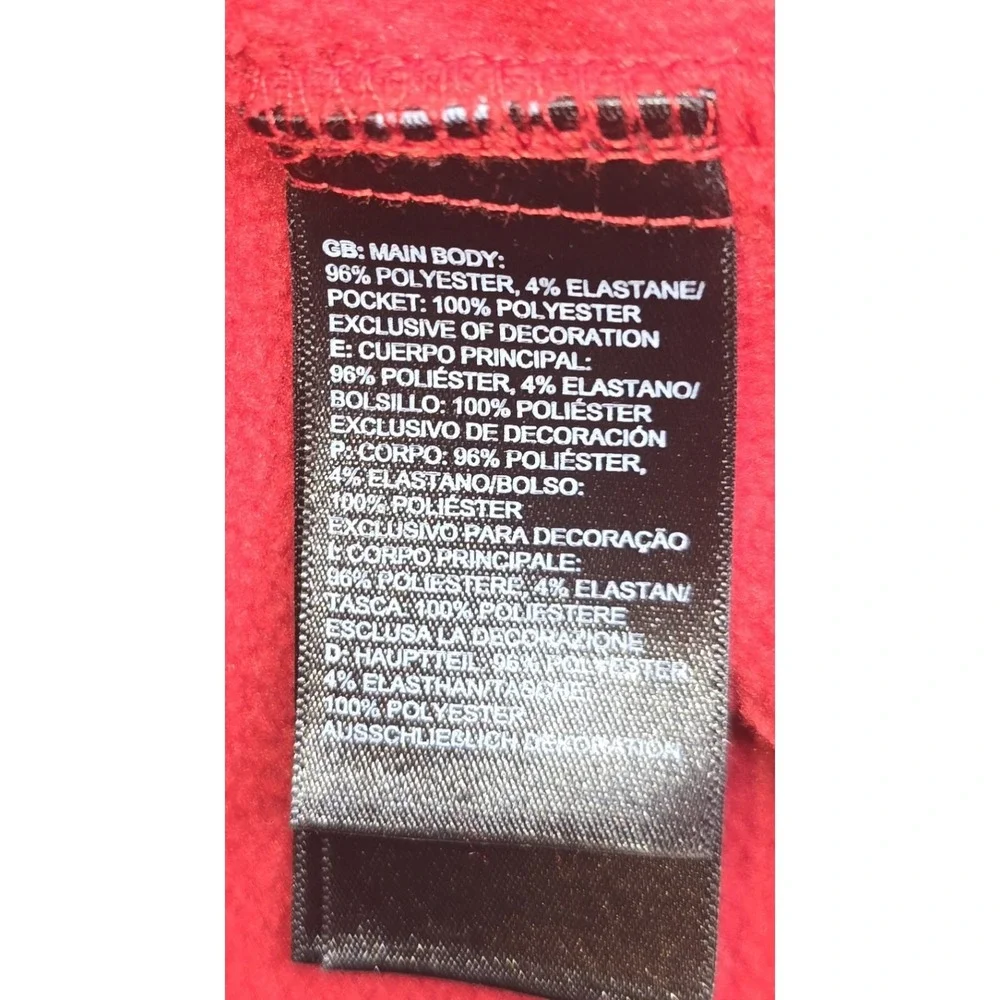 NORTH FACE Canyonlands Heather Red Size XL 1/4 Zip -2375